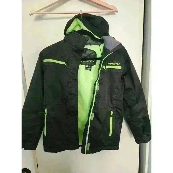 Arcticx Boys M Snow Hooded Jacket - Picture 2 of 5